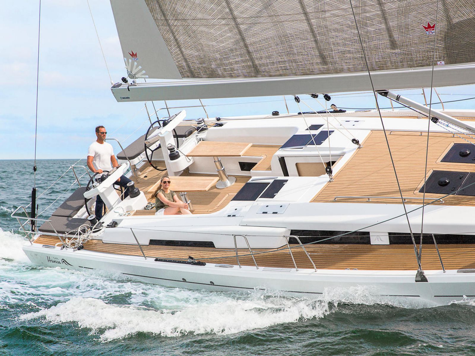 Hanse 548 - Luxury Sailboat | Seattle Yachts