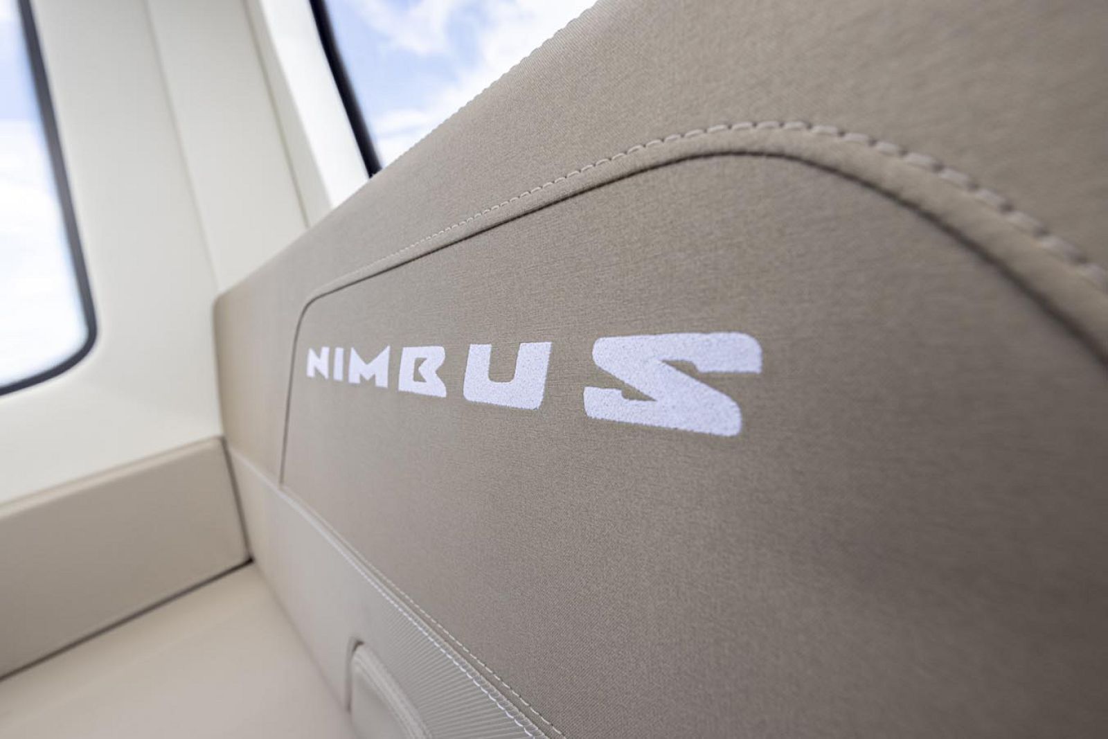 Nimbus Logo on Seat
