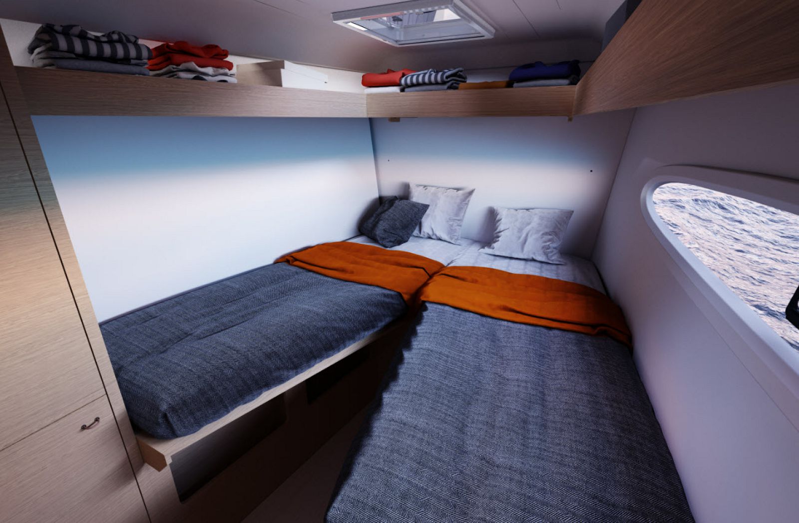 guess cabin twin beds