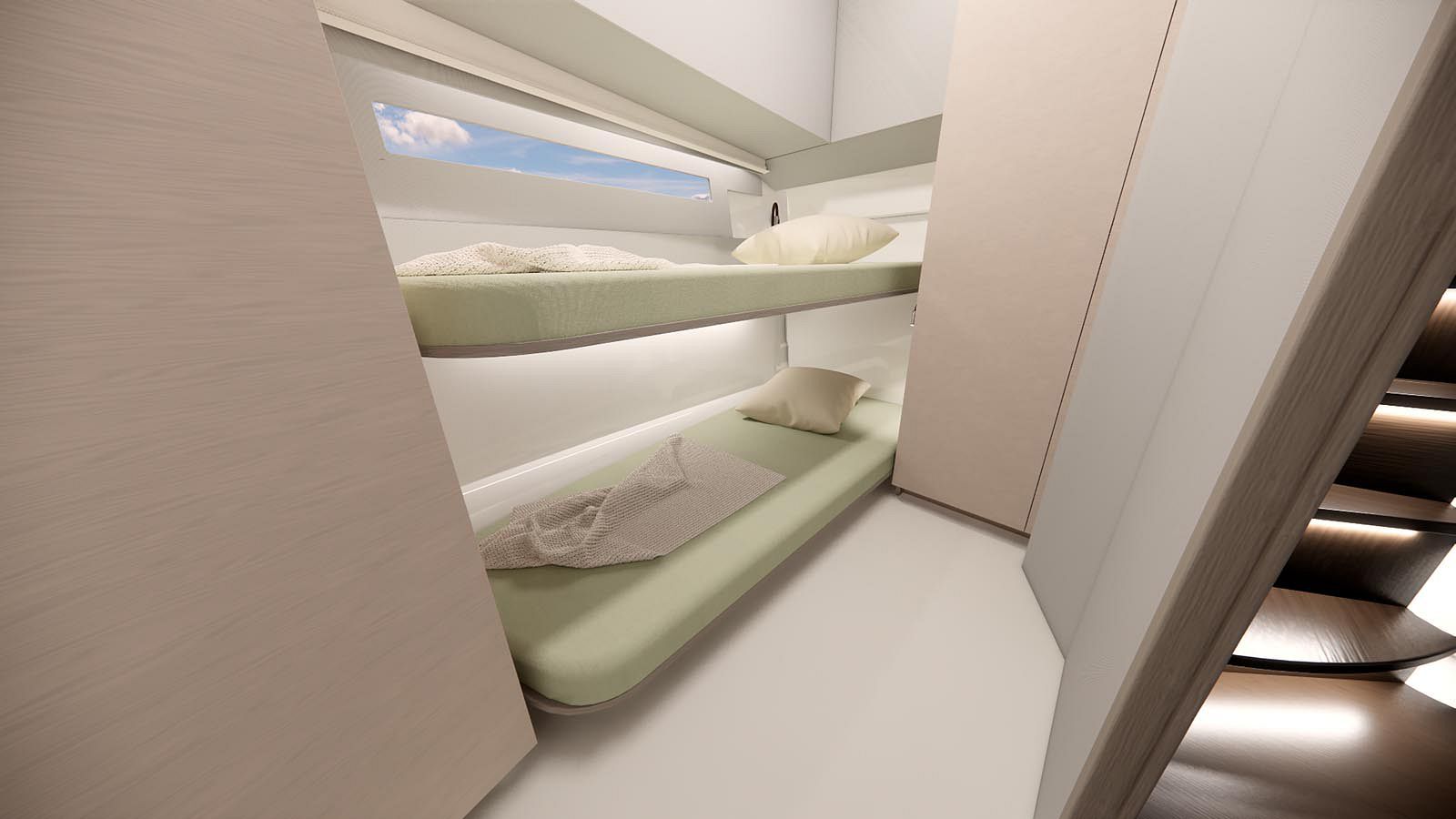 guest cabin bunk beds